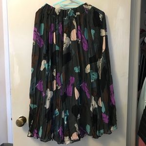 Colourful skirt from Korea